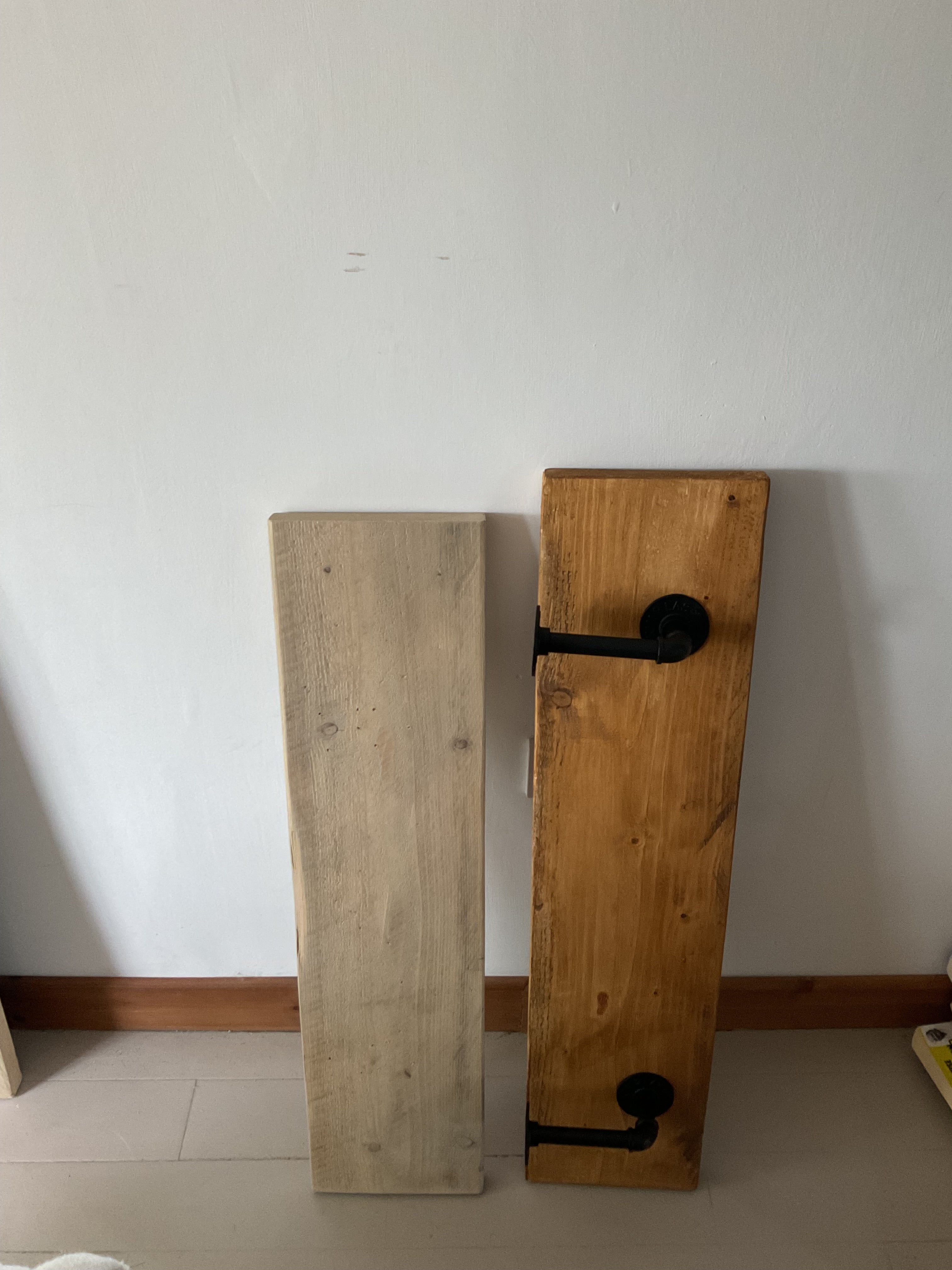 Industrial Style Rustic Shelves