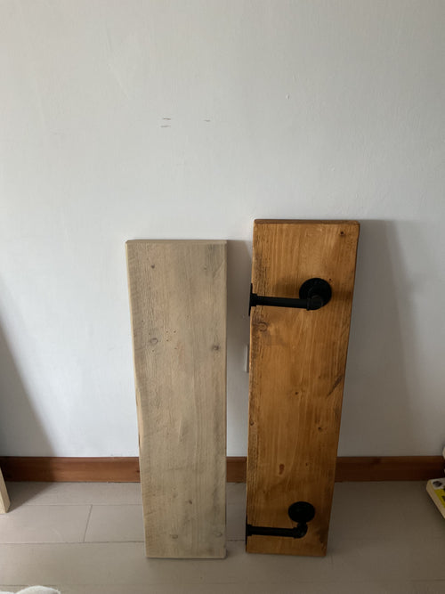 Industrial Style Rustic Shelves